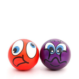 Цена за 2 шт. Мячик зефирный Подмигнул, 6,3 см, микс цветов - Пижон фото 7