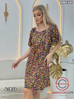 Летнее платье с принтом - Bruno фото 7