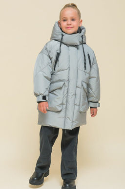 PELICAN, пальто для девочек, Серый