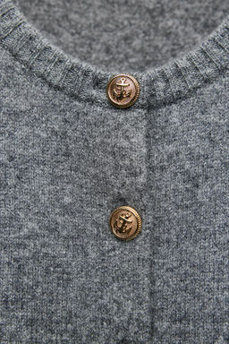 100% WOOL KNIT WAISTCOAT - Zara фото 5