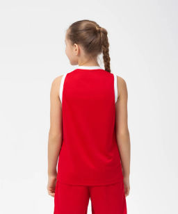 Майка баскетбольная JOGEL CAMP Basic, красный, детский