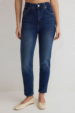 Mavi Yuksek Bel Comfort Mom Jeans TWOSS25JE00115 - Trendyolmilla фото 12