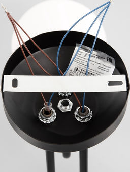 Люстра 20135/3BK, 3х60Вт, E27, 54х54х32 см