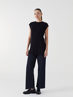 Bisiklet Yaka Kad?n Tunik