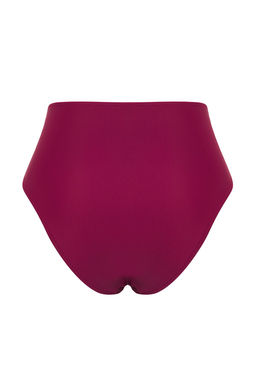 TRENDYOLMILLA Siyah Yuksek Bel Drapeli Regular Bikini Alt? TBESS25BA00001  фото 10