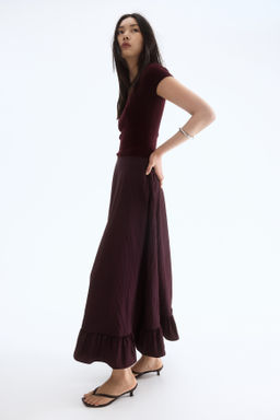 Maxifalda con volante - H&m фото 2