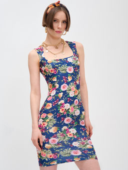 Платье с вырезом каре OD-634-2