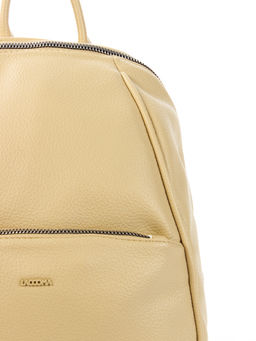 LACCOMA рюкзак Мэри-Y2005-желто-бежевый эко кожа хлопок