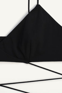 LIMITED EDITION TRIANGLE BRA WITH APPLIQUES - Zara фото 7