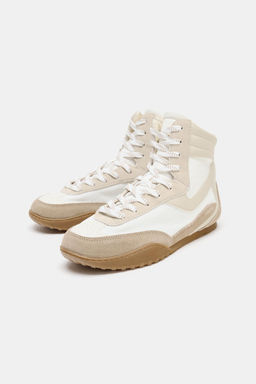 HIGH-TOP SNEAKERS - Zara фото 4
