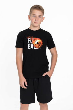 Футболка М224094Па черный