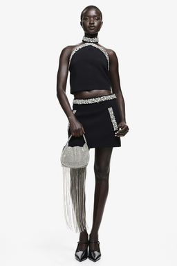 Top halter con strass - H&m фото 2