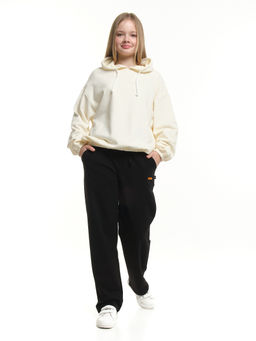 Комплект для девочки 22-7496 молочный|черный