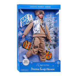 Кукла "Зимнии каникулы" с аксессуарами, в коробке