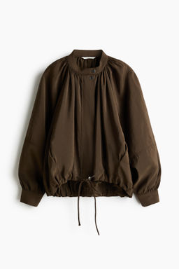 Chaqueta de modal con mangas globo