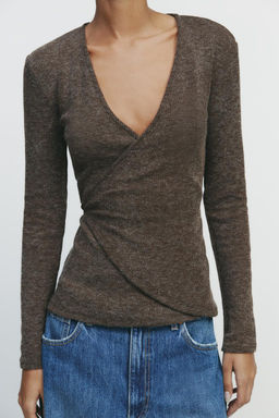 SOFT WRAP JACKET - Zara фото 3