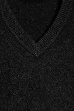 PLAIN KNIT V-NECK JUMPER - Zara фото 8