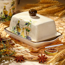 Масленка доломит, крышка доломит, Левадия (419414) /DANIKS/