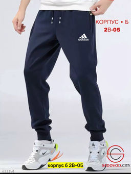 Брюки для мужчин, выполнены из тёплой ткани с начесом - Bruno фото 3