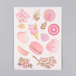 Фотоальбом на кольцах 25 листов Keep memories Сладости. Нежность, с наклейками, тиснение золото, 19?27?3 см