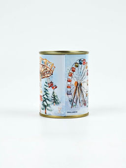 Цена за 2 шт. Копилка банка новогодняя, металл Ярких воспоминаний,7.5?9.5 см