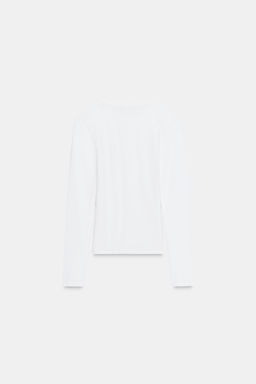 LONG SLEEVE T-SHIRT - Zara фото 13