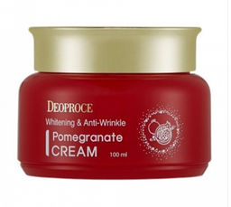 Deoproce Whitening & Anti-Wrinkle Pomegranate Cream, 100ml - Антивозрастной крем для лица с осветляющим эффектом