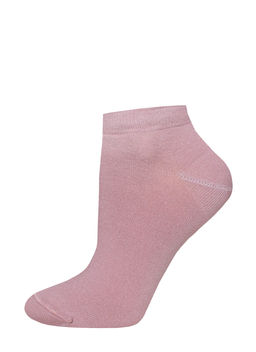 Цена за 2 пары Носки короткие Conte Elegant, серо-розовый