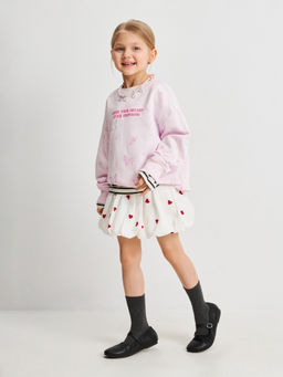 ACOOLA / Юбка детская для девочек Ingret белый принт  фото 4