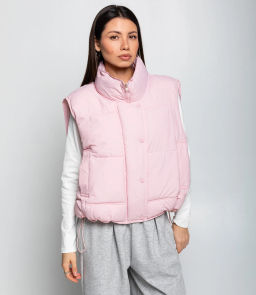 Жилет #КТ119 (2), розовый