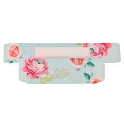 Цена за 5 шт. Коробка для макарун, кондитерская упаковка «Сладкого настроения», 5.5 х 18 х 5.5 см