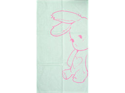 6с103.412ж1 Плюш (розовый10) Полотенце махровое 50х90см