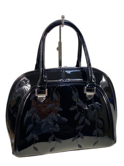 Женская сумка из искусственной кожи, цвет черный