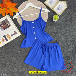 пижама женская майка и шорты