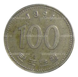 100 вон 1991 года Южная Корея