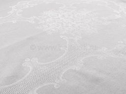05с28 ЯК Скатерть 150*220 "Подарочная" цв. белый