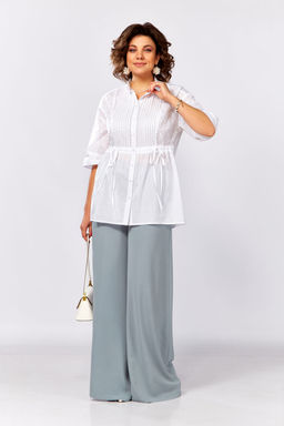 Костюм LADY SECRET 2998 серо-голубой + белый