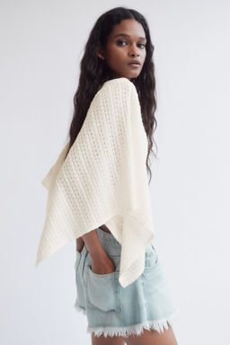 Top capa en punto con textura - H&m фото 4