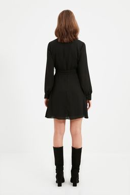 TRENDYOLMILLA Cok Renkli Duz Dokuma Elbise TWOAW22EL0691  фото 10