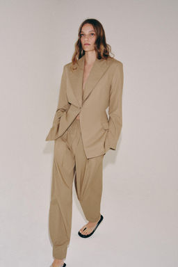 PANTAL?N PINZAS ZW COLLECTION LIMITED EDITION / Arena - Zara фото 7