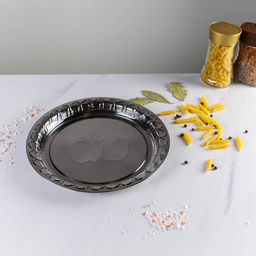 Блюдо 31 см металл с декором Яблоки /h=2.5/ DF-1130 /уп 200/ 0.135 - Галеонтрейд фото 14