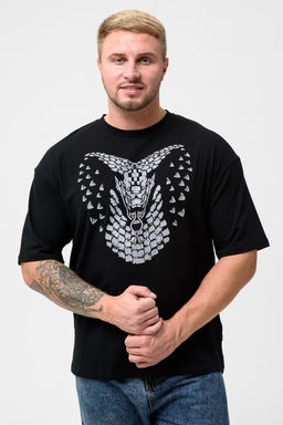 Футболка мужская 8507/1 оверсайз