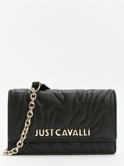 Клатч JUST CAVALLI QUILTED ZEBRA Артикул 4107691, черный