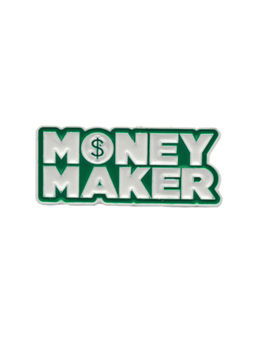 Металлический значок Money Maker