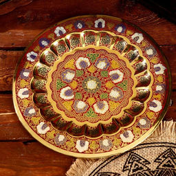 Блюдо «Премиум», 24×24 см, латунь