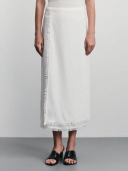 Юбка миди на запах / Zarina  фото 3