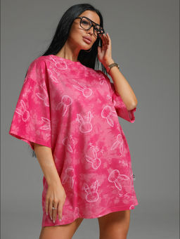 Ирбис футболка женская (зайцы)