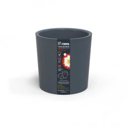 Горшок для цветов 6,5л d217 h215мм серый GENIUS