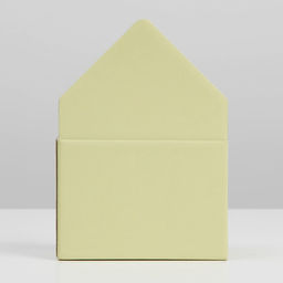 Коробка-письмо «Жёлтая», 14 × 20 × 6,5 см