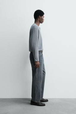 STRAIGHT ANKLE FIT JEANS - Zara фото 4
